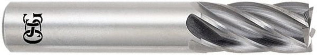 OSG 461-3543 Square End Mill: 0.3543'' Dia, 0.8661'' LOC, 6 Flutes, Solid Carbide