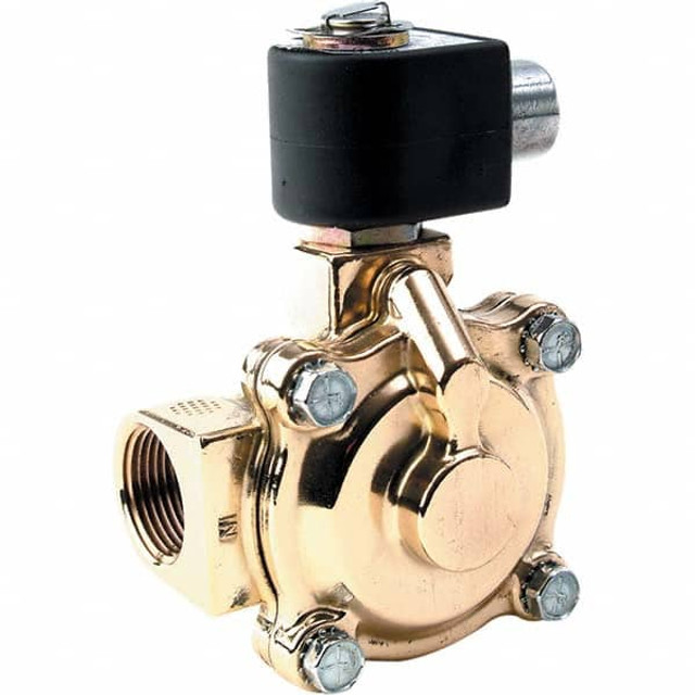 Parker 20101838 Solenoid Valve: 2-Way, 1/4" Port