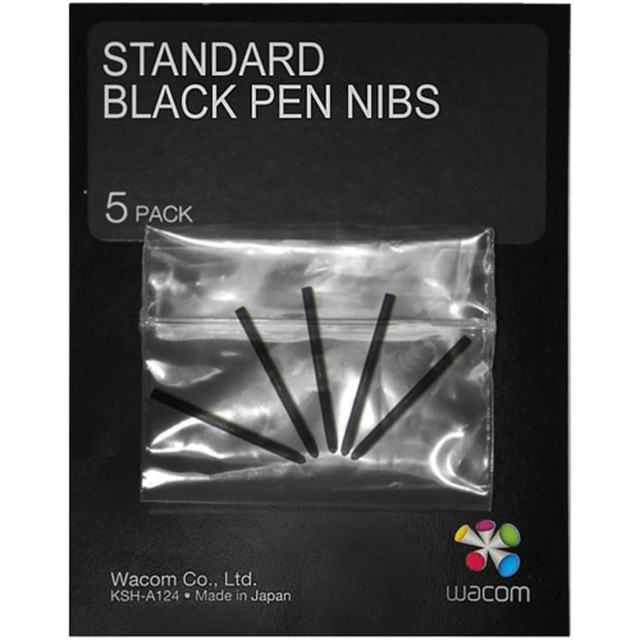 WACOM TECHNOLOGY CORPORATION ACK20001 Wacom Standard Pen Nib - 5 / Pack WACOM TECHNOLOGY CORPORATION ACK20001 Wacom Standard Pen Nib - 5 / Pack