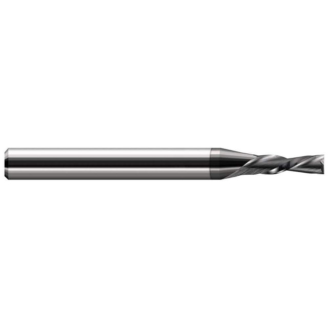 Harvey Tool 809216-C4 Square End Mill: 1/4'' Dia, 3/4'' LOC, 1/4'' Shank Dia, 2-1/2'' OAL, 2 Flutes, Solid Carbide