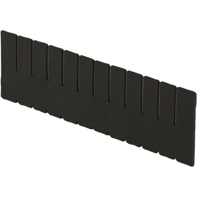 LEWISBins+ DV1650-XL Bin Divider: Use with DC2050 Long Side Measures 4.4" Tall, Black