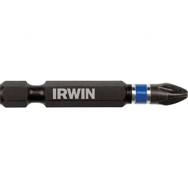Irwin IWAF32PH12 Power & Impact Screwdriver Bit Sets; Overall Length Range: 1 to 2.9 in ; Point Type: Phillips ; Drive Size: 1/4 ; Overall Length (Inch): 1 ; Overall Length (Decimal Inch): 1.0000 ; Hex Size Range (Inch): 1/4