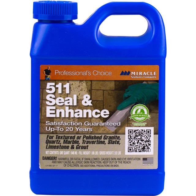 RUST-OLEUM CORPORATION SEENQT6 Miracle Sealants 511 Seal & Enhance, 16 Oz, Case Of 6 Bottles