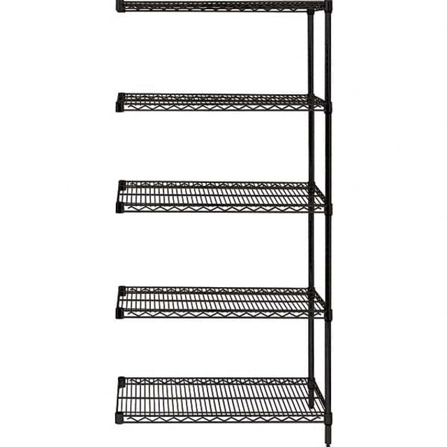 Quantum Storage AD54-2424BK-5 Wire Shelving: Use With 1630 Built-In Combination Lock