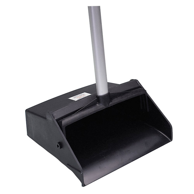 NATIONAL INDUSTRIES FOR THE BLIND SKILCRAFT 7290-01-460-6663  Long Handle Dustpan, Black (AbilityOne 7290-01-460-6663)