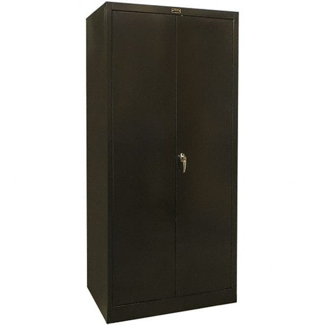 Hallowell 825S18ME Locking Steel Storage Cabinet: 48" Wide, 18" Deep, 78" High