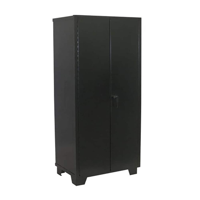 Jamco DL136-BL Locking Steel Storage Cabinet: 36" Wide, 18" Deep, 78" High