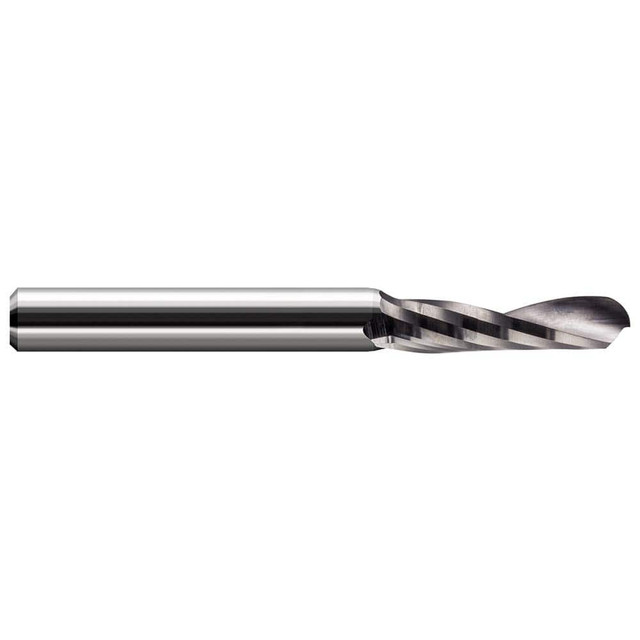 Harvey Tool 869562 Ball End Mill: 0.0625" Dia, 0.186" LOC, 1 Flute, Solid Carbide