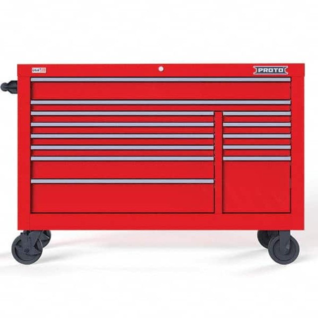 Proto JSTV5539RD13RG Steel Tool Roller Cabinet: 13 Drawers