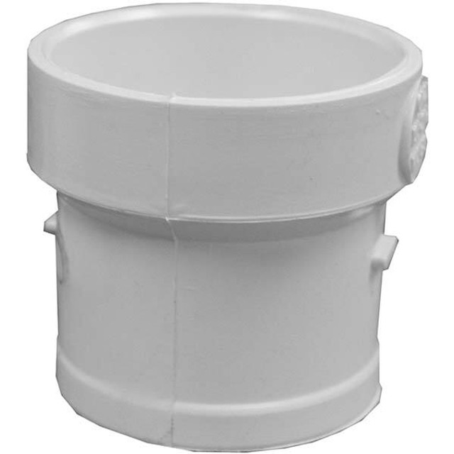 Jones Stephens PNH130 Drain, Waste & Vent Adapter: 3" Fitting, Spig x Hub, Polyvinylchloride