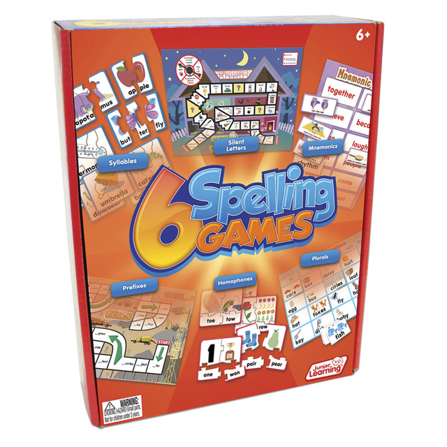 JUNIOR LEARNING, INC. JRL408 Junior Learning 6 Spelling Games