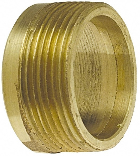 NIBCO E022150 Drain, Waste & Vent Flush Adapter: 2" Fitting, C X M, Cast Copper