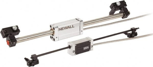 Newall SE100DA04572A Inductive DRO Scale: 180" Max Measuring Range, 5 µm Resolution, 180" Scale Length