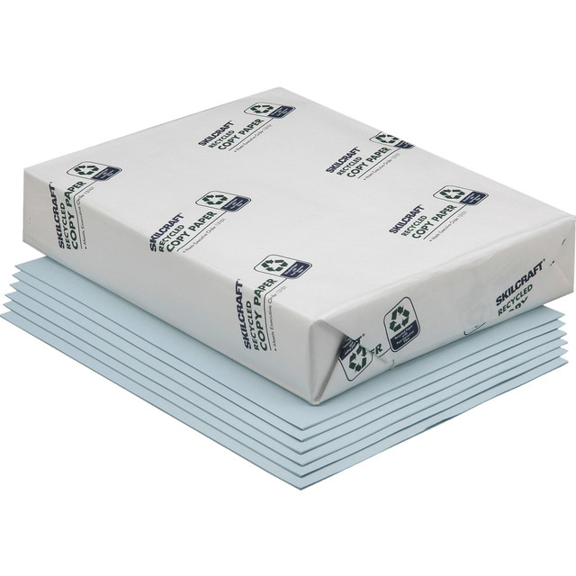 NATIONAL INDUSTRIES FOR THE BLIND 1463361 SKILCRAFT Color Xerographic Copy Paper, 10 Reams, Blue, Letter (8.5in x 11in), 5000 Sheets Per Case, 20 Lb, 84 Brightness (AbilityOne 7530-01-146-3361) NATIONAL INDUSTRIES FOR THE BLIND 1463361 SKILCRAFT Color Xerographic Copy Paper, 10 Reams, Blue, Letter (8.5in x 11in), 5000 Sheets Per Case, 20 Lb, 84 Brightness (AbilityOne 7530-01-146-3361)