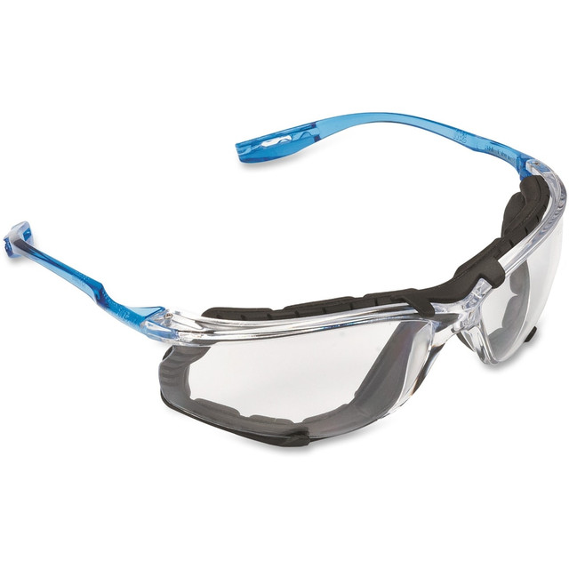 3M CO 118720000020 3M Virtua CCS Protective Eyewear - Ultraviolet Protection - Blue - Clear Lens - Comfortable, Wraparound Lens, Lightweight, Corded, Anti-fog - 1 Each