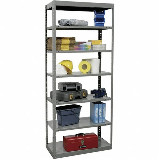 Hallowell DT5712-18HG 18 Gauge Steel Industrial Grade Pass-Thru Shelving: