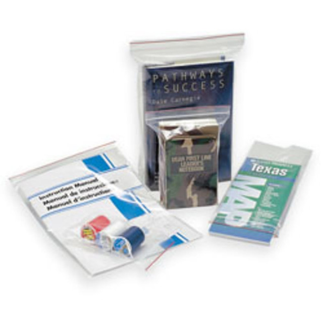 ENVISION ZF007  100% Recycled Seal Closure Bags, 10in x 10in, Box Of 500 (AbilityOne)