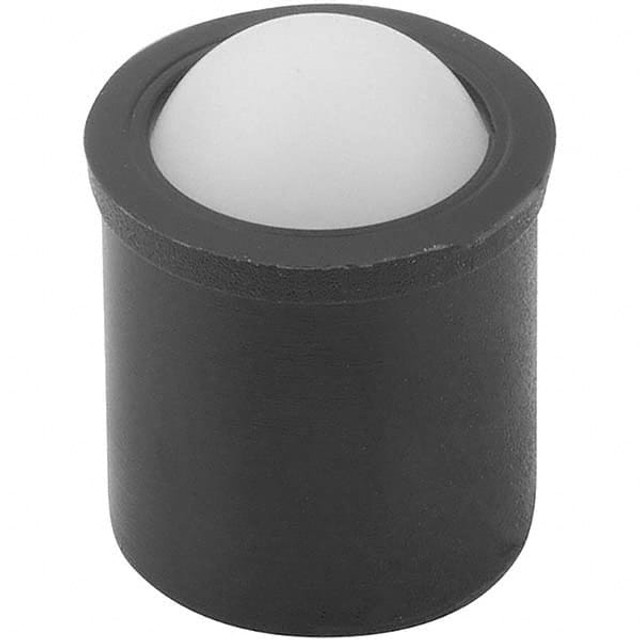 KIPP K0334.206 Thermoplastic Press Fit Ball Plunger: 0.2756" Long