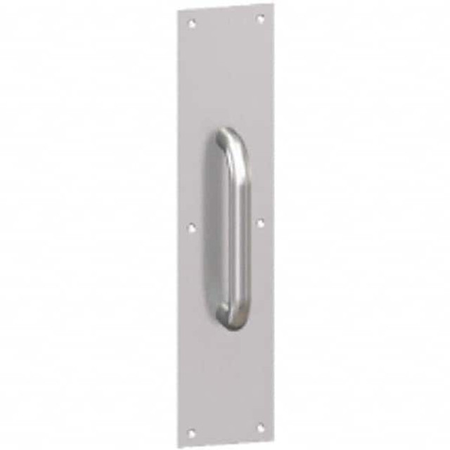 Hager 33E-4X16-32D Satin Stainless Steel Finish, Steel Pull Handle Trim