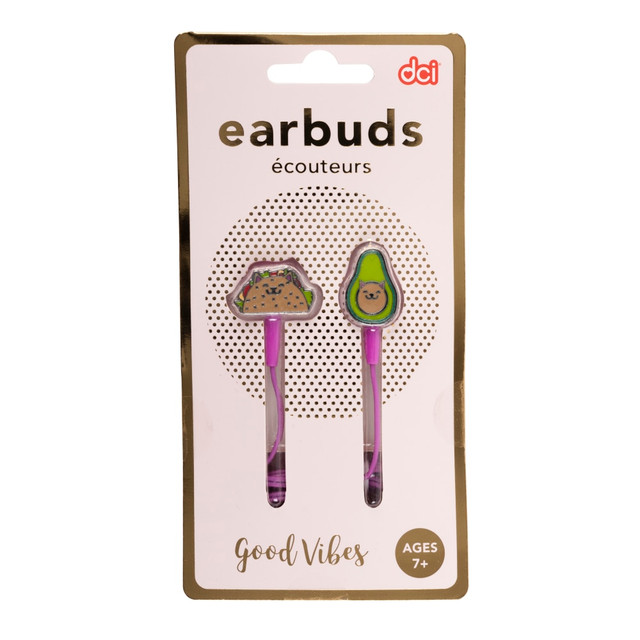 DECOR CRAFT INC 59316 DCI Earbuds, Gato Taco, 59316