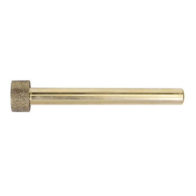 Norton 66260392708 .562 x 3/8 x 3-3/4 In. cBN Electroplated Series 6000 Mounted Point 80/100 Grit