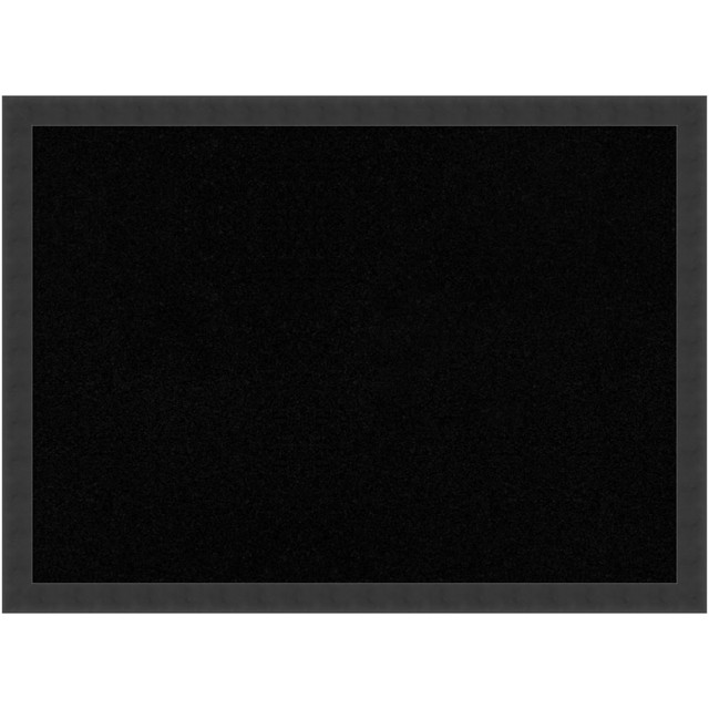 UNIEK INC. A42703979353 Amanti Art Cork Bulletin Board, 30in x 22in, Black, Mezzanotte Black Wood Frame UNIEK INC. A42703979353 Amanti Art Cork Bulletin Board, 30in x 22in, Black, Mezzanotte Black Wood Frame
