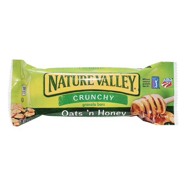 ADVANTUS CORP. NATURE VALLEY SN3353  Granola Bars, Oats N Honey, 1.5 Oz, Box Of 18