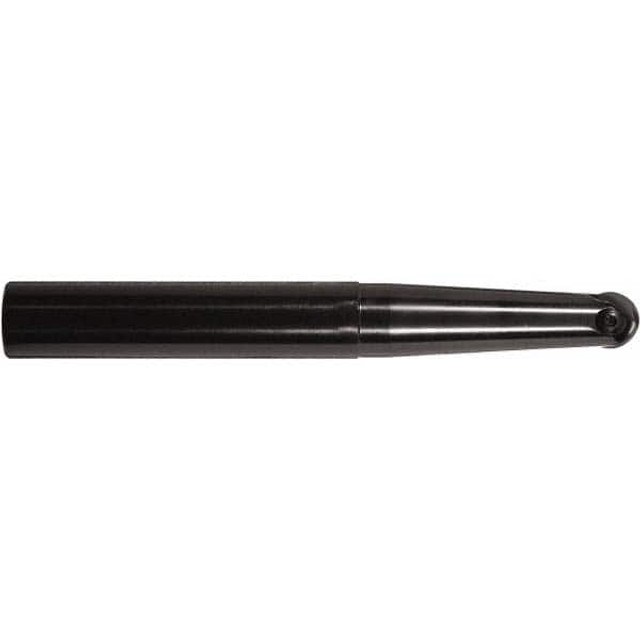 Millstar SFTA0750101000 Indexable Ball Nose End Mill: 3/4" Cut Dia, Tool Steel, 10" OAL