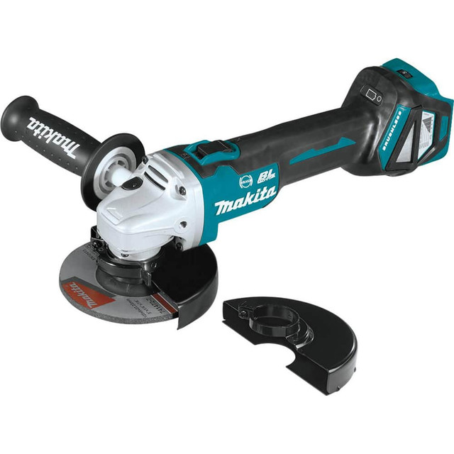 Makita XAG16Z Corded Angle Grinder: 4-1/2 to 5" Wheel Dia, 3,000 to 8,500 RPM, 5/8-11 Spindle