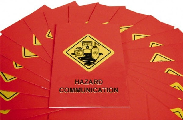 Marcom B0001650EX Pack of 15 Hazard Communication in Industrial Facilities Training Booklets