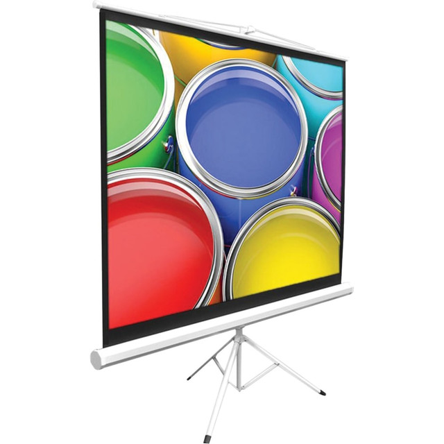 SOUND AROUND INC. Pyle PRJTP52  50in Manual Projection Screen - 4:3 - Matte White - 29.5in x 39.5in - Floor Mount