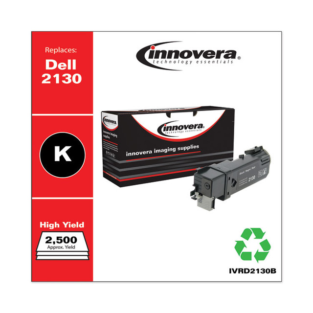 INNOVERA D2130B Remanufactured Black High-Yield Toner, Replacement for 330-1436, 2,500 Page-Yield