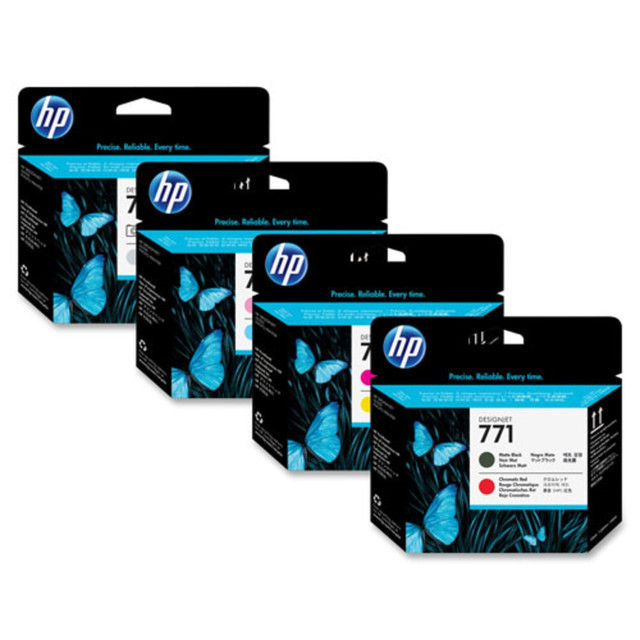 HP INC. CE020A HP 771 Original Printhead - Single Pack - Inkjet - Photo Black - 1 Each