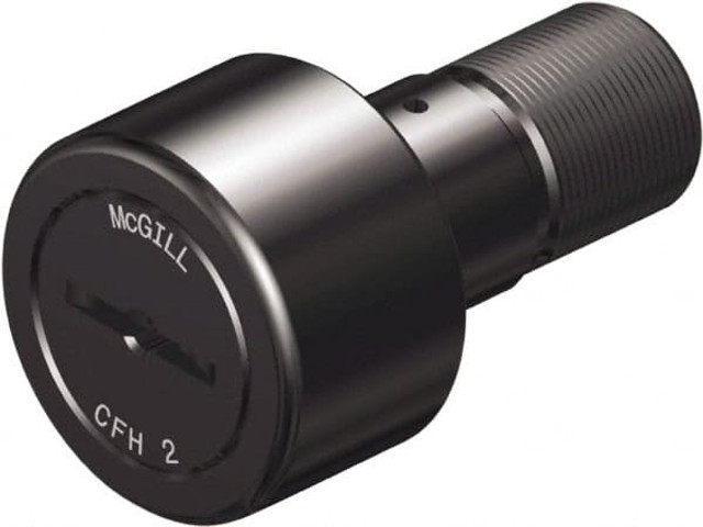 McGill 2260510000 Plain Cam Follower: 2.75" Roller Dia, 1.5" Roller Width, 1.25" Stud Dia, 2-1/4" Stud Length