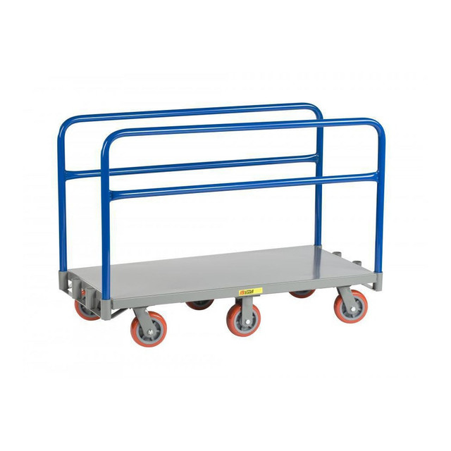 Little Giant. APT6W-2460-6PY Platform Truck: 3,600 lb Capacity, Steel Deck, 24" Wide, 60" Long, 9" High