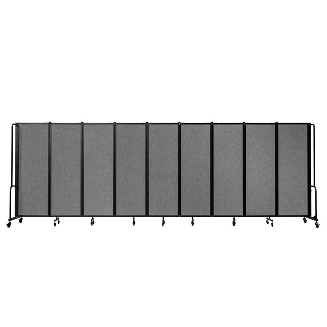 OKLAHOMA SOUND CORPORATION RDB6-9PT02/1 National Public Seating Room Divider, 3-Section, 72inH x 27inW x 210inD, Gray OKLAHOMA SOUND CORPORATION RDB6-9PT02/1 National Public Seating Room Divider, 3-Section, 72inH x 27inW x 210inD, Gray