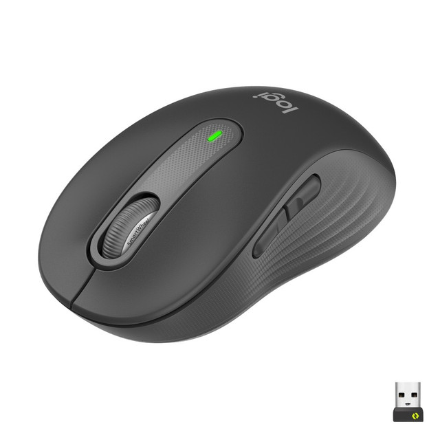 LOGITECH 910-006250  Signature M650 Wireless Mouse, Graphite