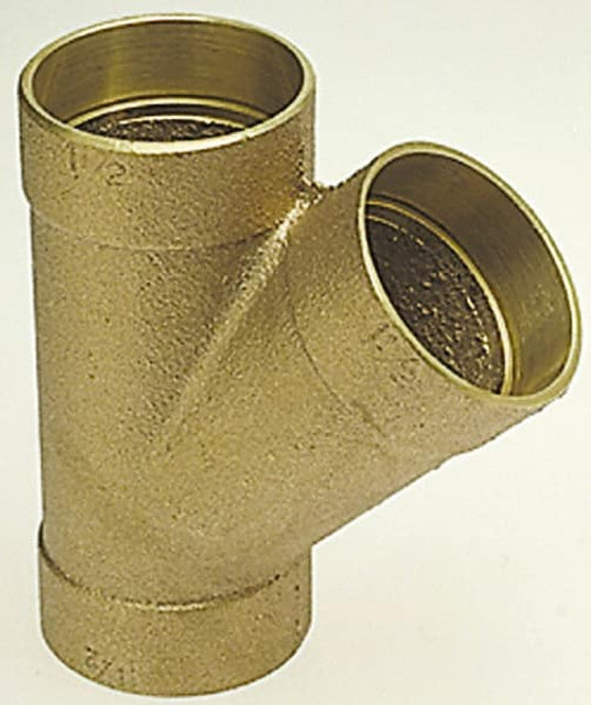 NIBCO E090550 Drain, Waste & Vent Pipe Fitting: 3" Fitting, C x C x C, Cast Copper