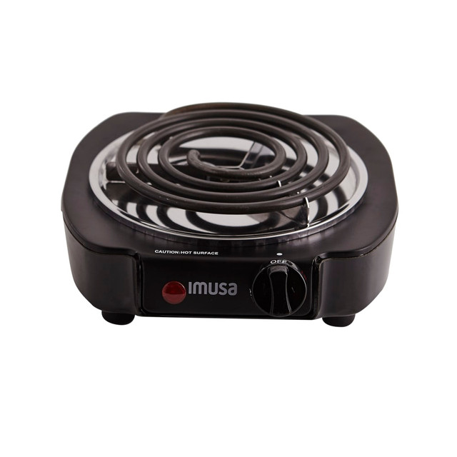 IMUSA USA LLC GAU-80305 IMUSA Electric Single Burner, 1100-Watt, Black IMUSA USA LLC GAU-80305 IMUSA Electric Single Burner, 1100-Watt, Black