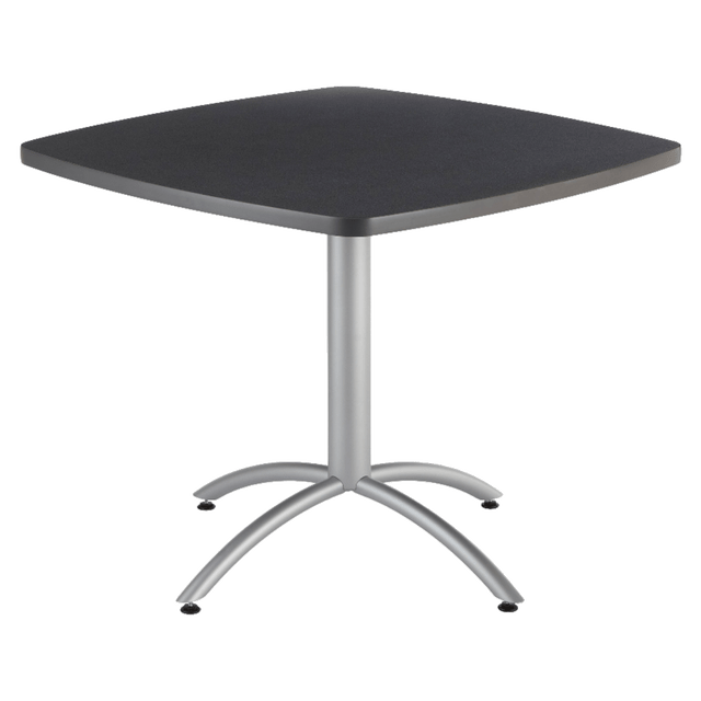 ICEBERG ENTERPRISES LLC Iceberg 65618  CafeWorks Cafe Table, Square, 30inH x 36inW, Graphite