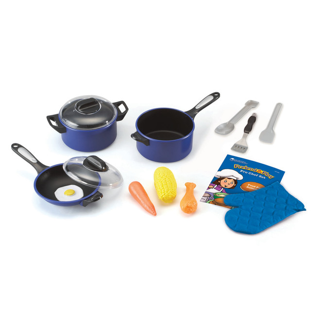 LEARNING RESOURCES, INC. LER9082 Learning Resources Pretend & Play Pro Chef Set, Grades Pre-K - 3