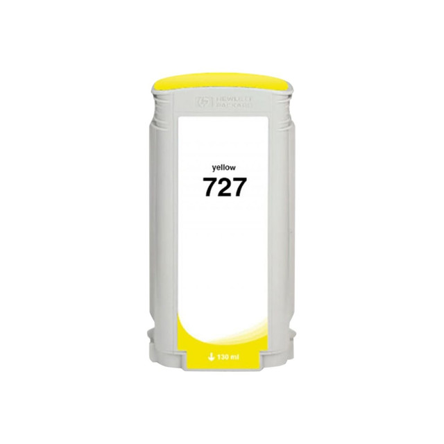 CLOVER TECHNOLOGIES GROUP, LLC Clover Imaging Group WH727XLY  Wide Format - 300 ml - High Yield - yellow - compatible - ink cartridge non-OEM - for HP DesignJet T1500, T1530, T2500, T2530, T920, T930