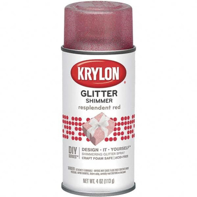 Krylon I00403 Craft Spray Paint: Resplendent Red, Gloss, 4 oz