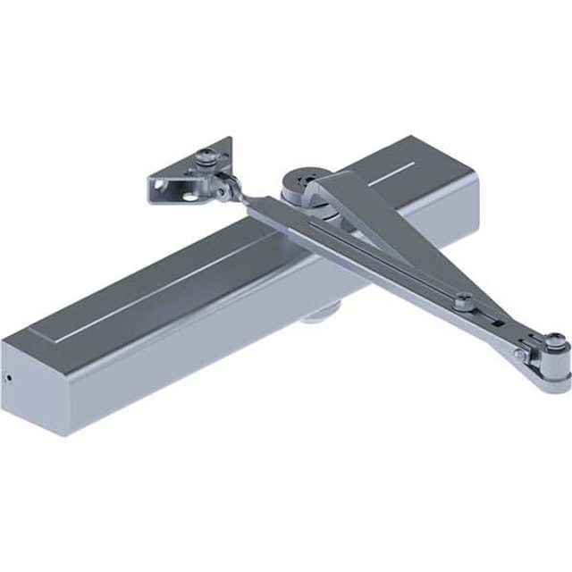 Hager 5200-MLT ALM SL Door Damper: 13.1" Closer Body Length