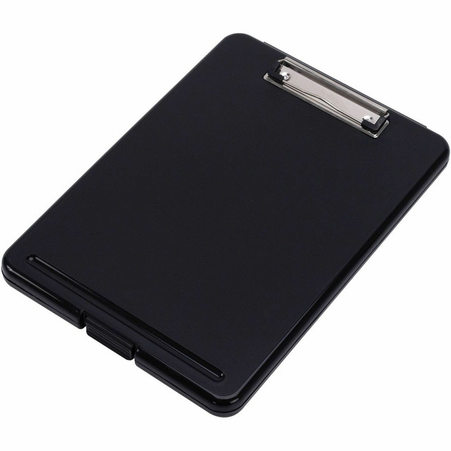 SP RICHARDS 37513 Business Source Storage Clipboard - 8 1/2in x 11in Sheet Size - Plastic - Black - 1 Each SP RICHARDS 37513 Business Source Storage Clipboard - 8 1/2in x 11in Sheet Size - Plastic - Black - 1 Each