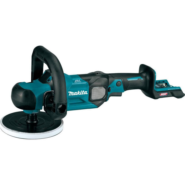 Makita GVP01Z Handheld Buffers & Polishers; Pad Diameter: 7.0000 ; Spindle Thread Size: 5/8-11 ; Voltage: 40.00 ; Includes: 7" Backing Pad Hook & Loop (743052-5), 7" Wool Bonnet Hook and Loop Compounding (192629-7), Hex Wrench