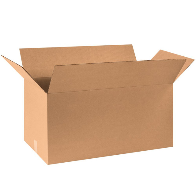 B O X MANAGEMENT, INC. 301515 Partners Brand Corrugated Boxes, 30in x 15in x 15in, Kraft, Pack Of 15