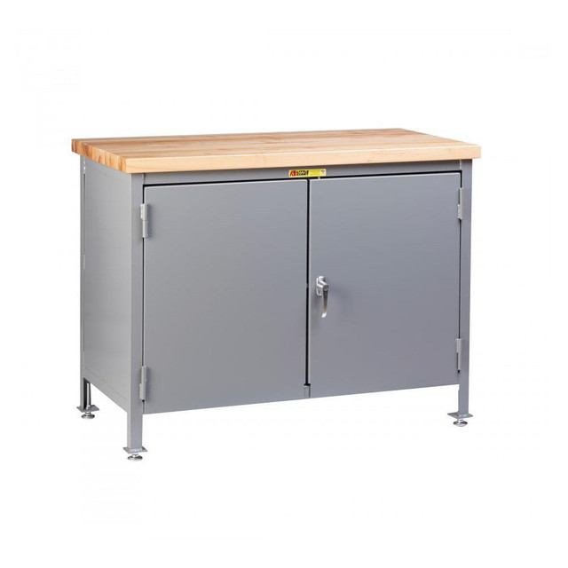 Little Giant. WTC-2D-3072-LL Cabinet Work Center: Powder Coated Gray