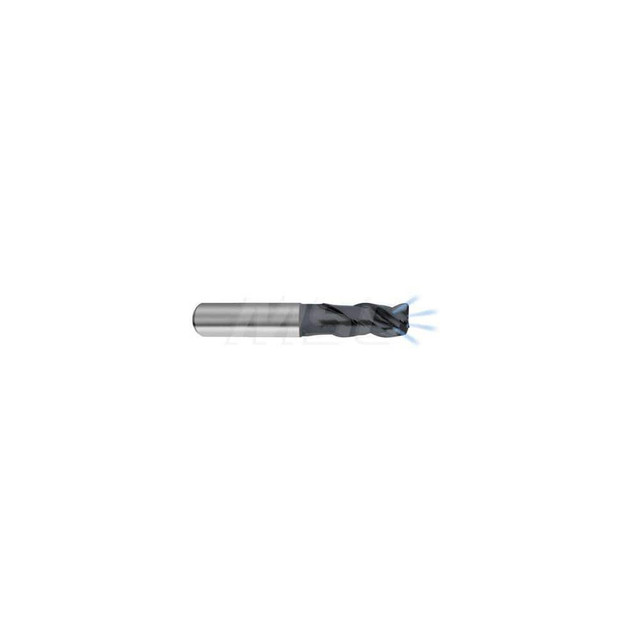 Guhring 9069820060050 Corner Radius End Mill: 6 mm Dia, 13 mm LOC, 0.5 mm Radius, 3 Flutes, Solid Carbide