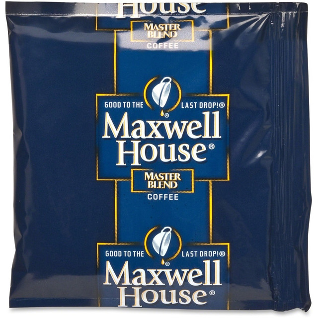 KRAFT HEINZ FOODS COMPANY 86635 Maxwell House Single-Serve Coffee Packets, Master Blend, Carton Of 42